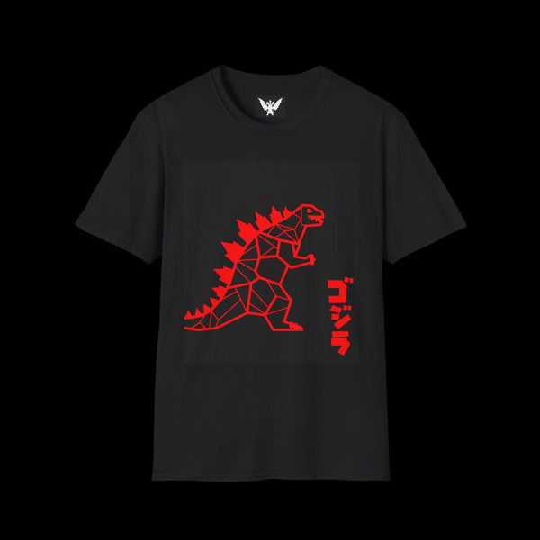 Cyber Godzilla Geometric Tee