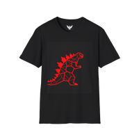 Cyber Godzilla Geometric Tee