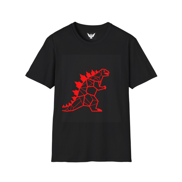 Cyber Godzilla Geometric Tee