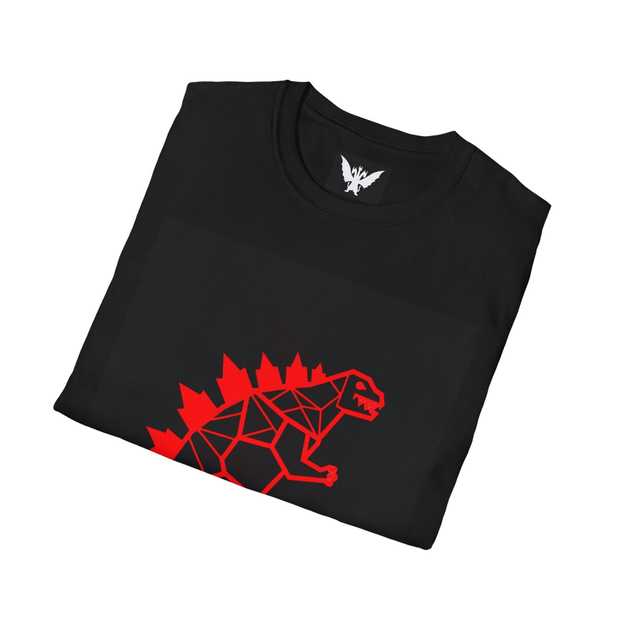 Cyber Godzilla Geometric Tee