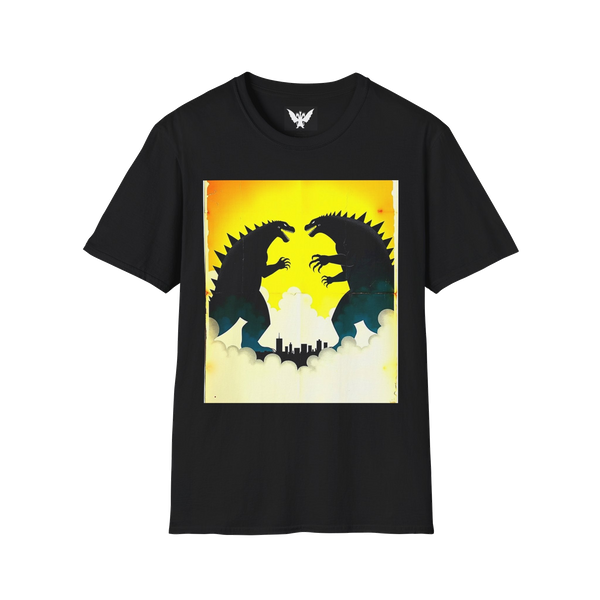 Retro Kaiju Battle Tee