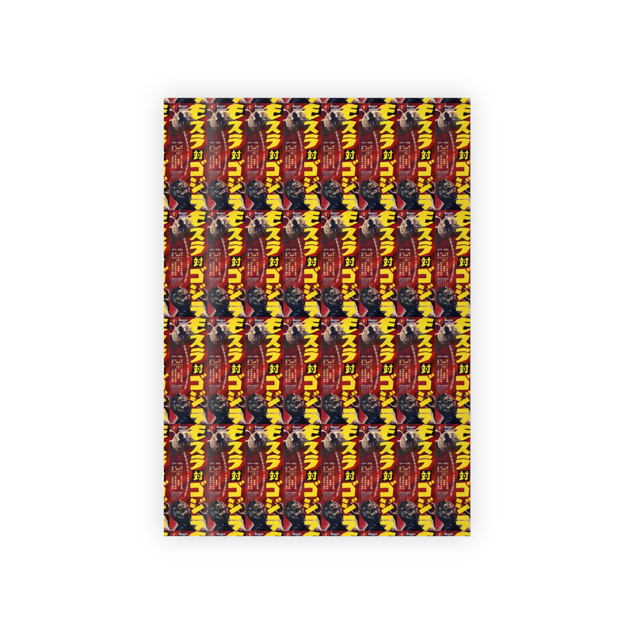 Mothra vs Godzilla 1964 Poster Wrapping Paper