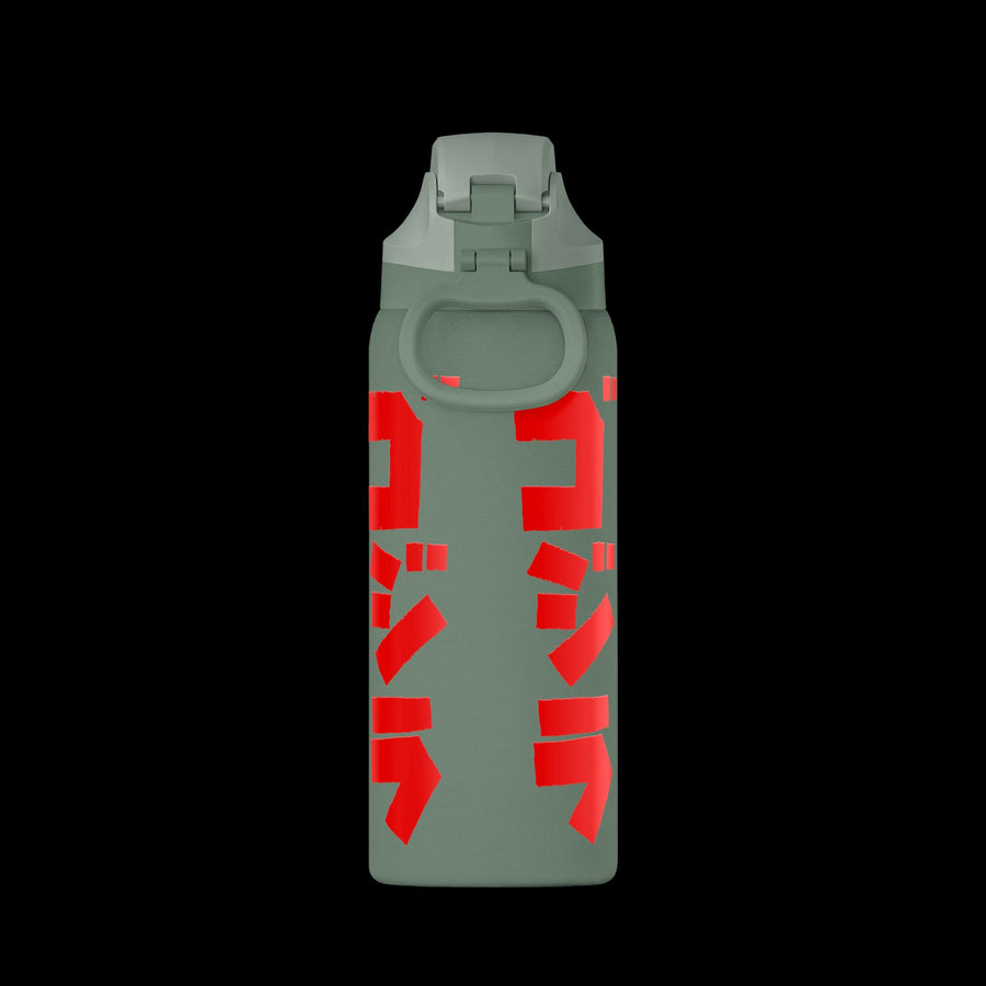 Godzilla Katakana Insulated Water Bottle 32oz