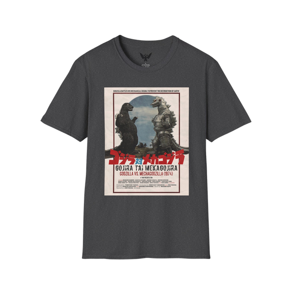 Godzilla vs Mechagodzilla 1974 Poster T-Shirt