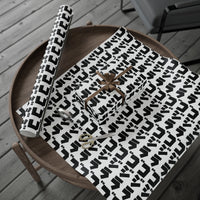 Godzilla Katakana Wrapping Paper (Black)