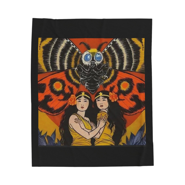 Mothra Fairies Plush Blanket