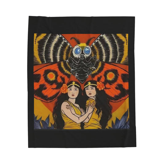 Mothra Fairies Plush Blanket