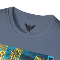 Close-up of vintage Godzilla vs Hedorah print — detailed retro art from Showa-era film