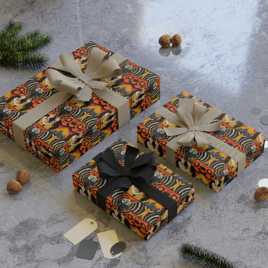 Mothra and the Fairies Wrapping Paper