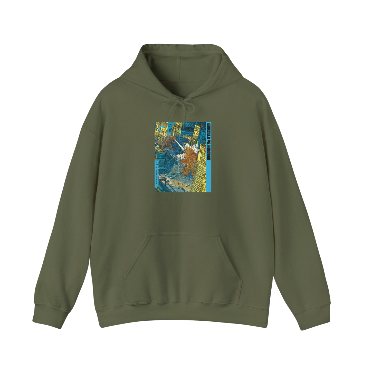 Godzilla vs Hedora Vintage Poster Hoodie