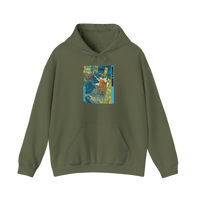 Godzilla vs Hedorah Vintage Poster Hoodie