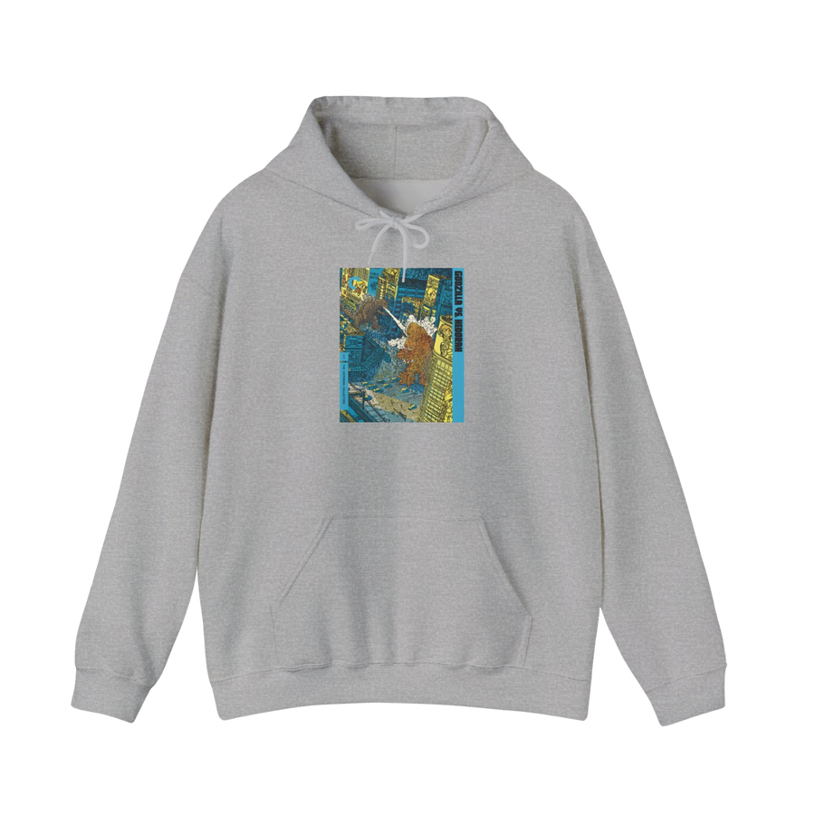 Godzilla vs Hedorah Vintage Poster Hoodie