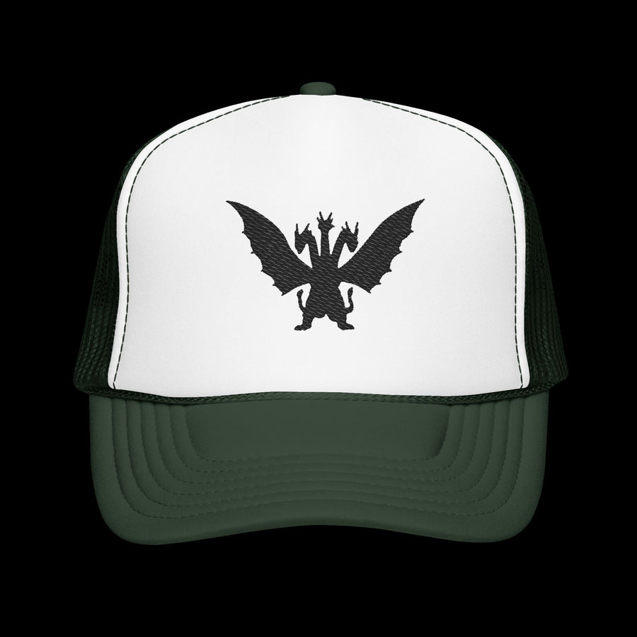King Ghidorah Emblem Foam Trucker Hat