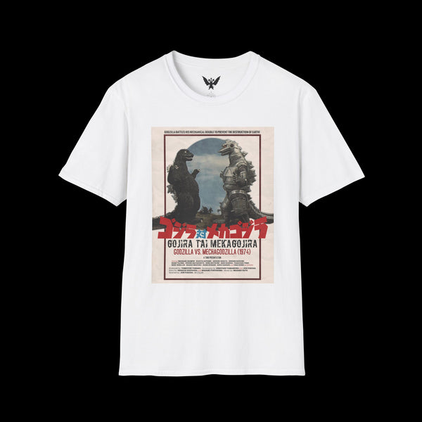Godzilla vs Mechagodzilla 1974 Poster T-Shirt