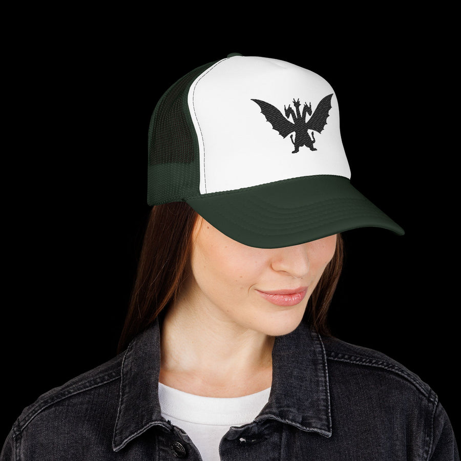 King Ghidorah Emblem Foam Trucker Hat