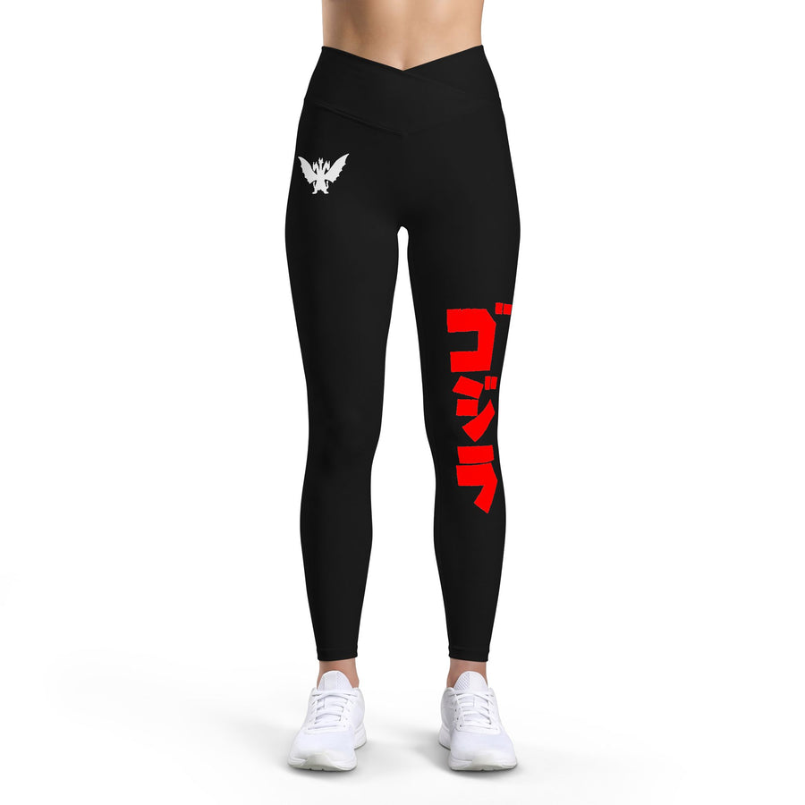 Godzilla Katakana Luxe Leggings