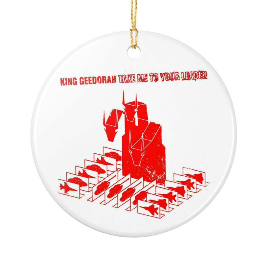 King Geedorah Godzilla Katakana Ceramic Ornament
