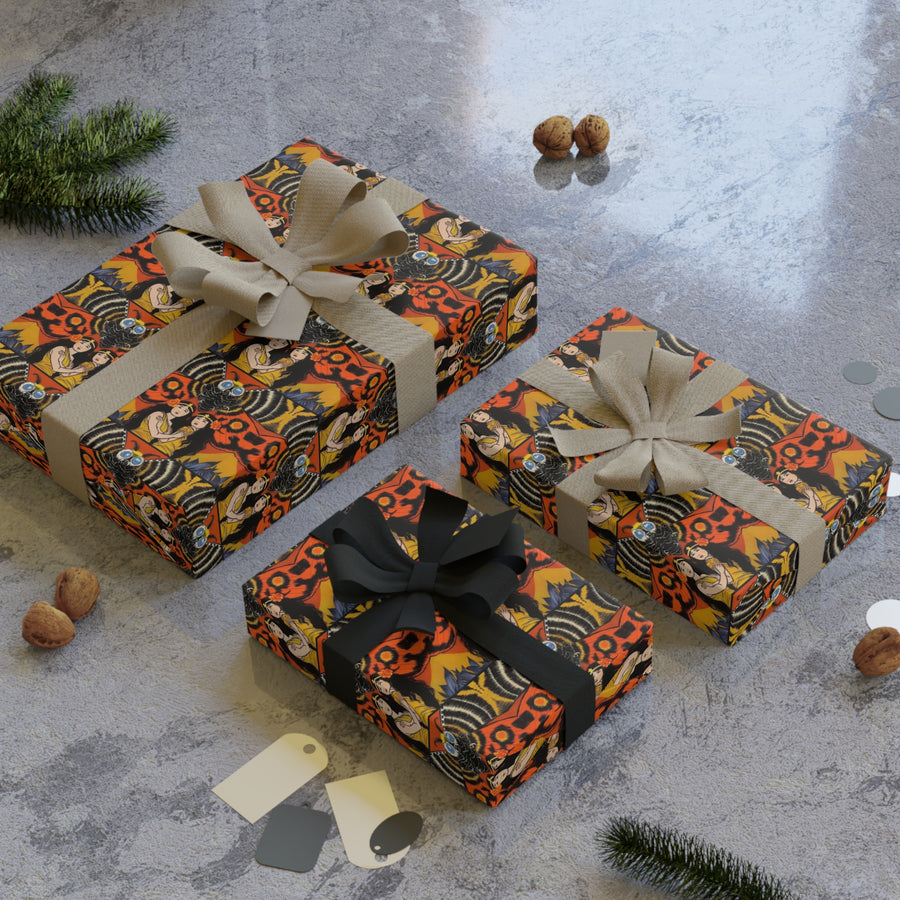 Mothra and the Fairies Wrapping Paper
