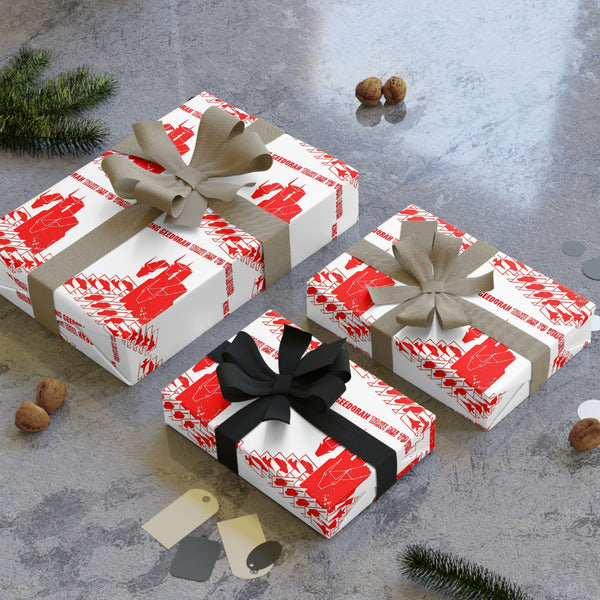 King Geedorah Take Me To Your Leader Wrapping Paper