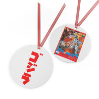 Godzilla vs Mechagodzilla Metal Ornament