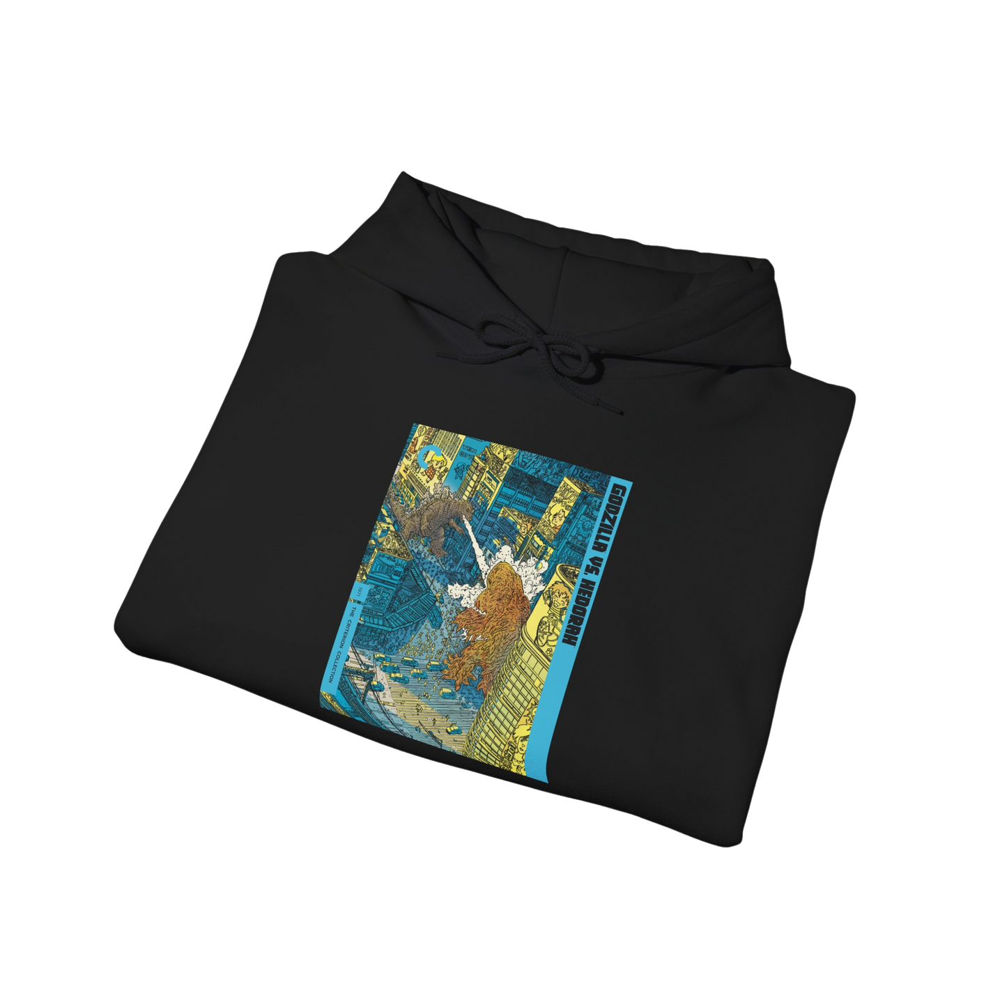 Godzilla vs Hedora Vintage Poster Hoodie