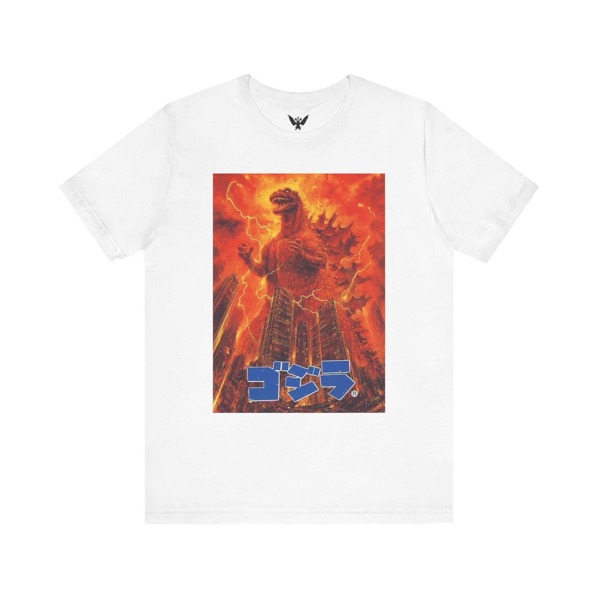 Return of Godzilla t-shirt — 1984 movie poster artwork on white cotton tee for kaiju fans