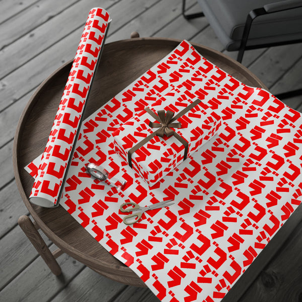 Godzilla Katakana Wrapping Paper (Red)