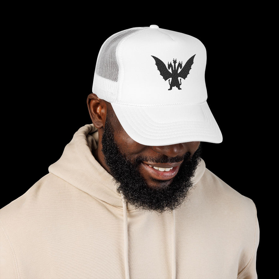 King Ghidorah Emblem Foam Trucker Hat