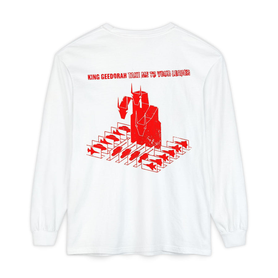 King Geedorah Take Me To Your Leader Long Sleeve Tee