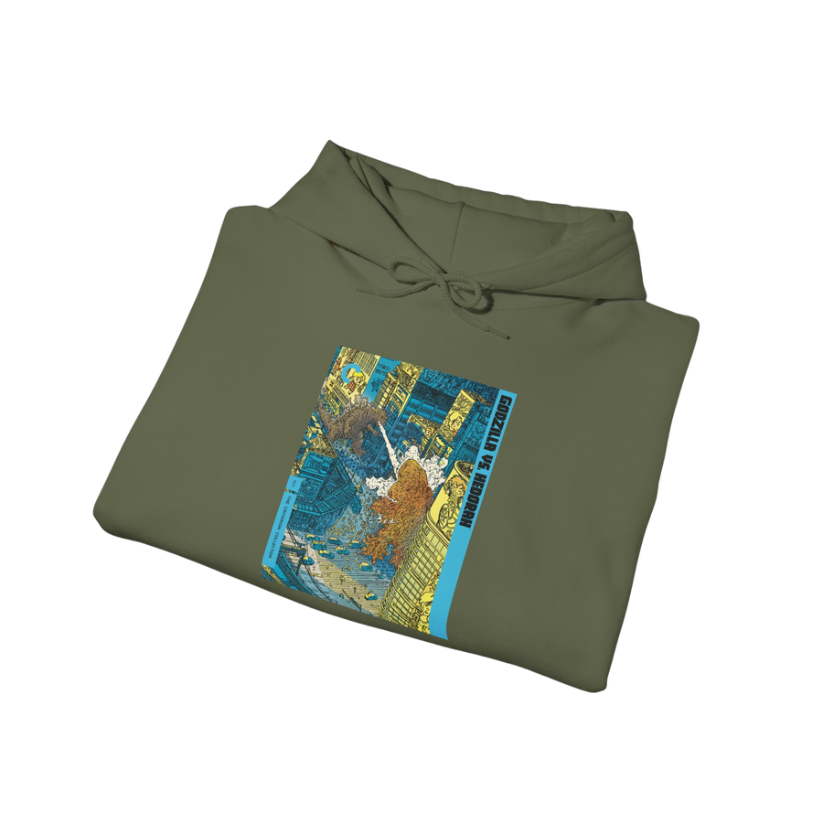 Godzilla vs Hedorah Vintage Poster Hoodie